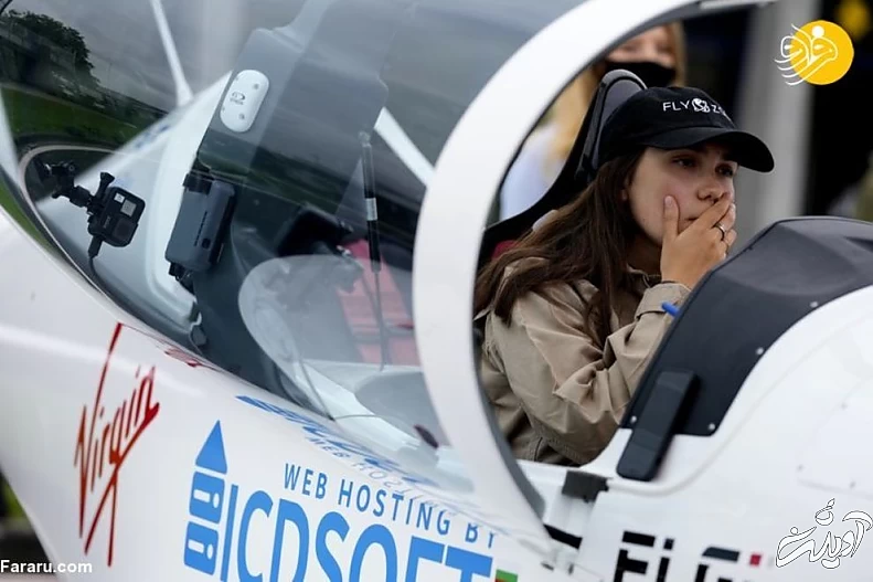 (تصاویر) آغاز سفر جوانترین خلبان زن به دور دنیا